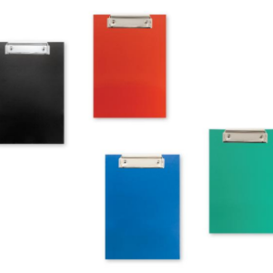 Папка со штипка А5 - црвена