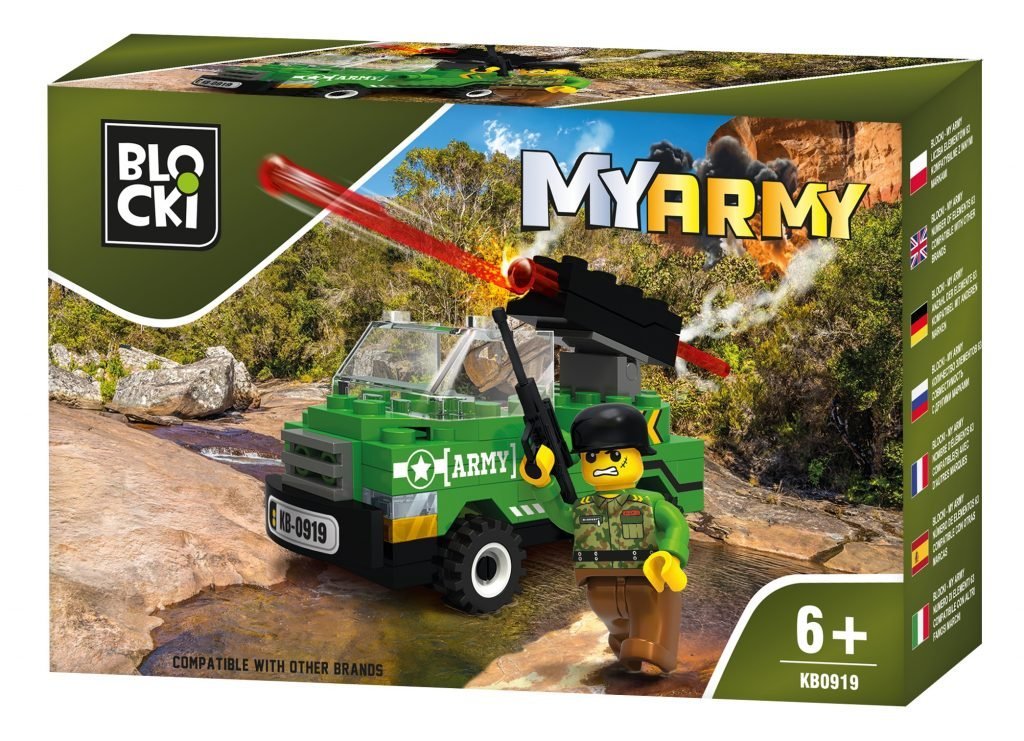 BLOCKI Коцки - Воено возило (My Army)