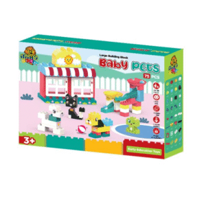 Коцки - BLOCKS BABY PETS 75 PCS