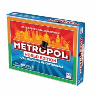 Друштвена игра МЕТРОПОЛ - ИГРА СО НЕДВИЖНИНИ