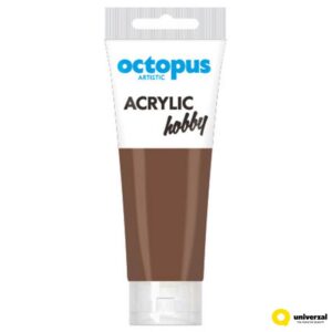 Акрилна боја 75мл octopus Хоби Burnt Sienna