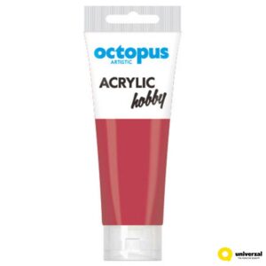 Акрилна боја 75мл octopus Хоби Crimson
