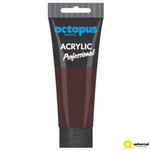 Акрилна боја 75мл octopus професионал Burnt Sienna